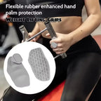 Silicone gym gloves for grip strengthening
