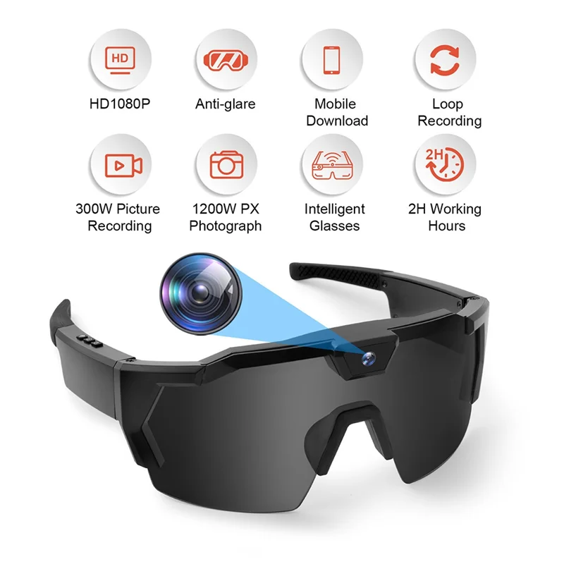 ABHT-HD Video Recording Sunglasses Smart Action