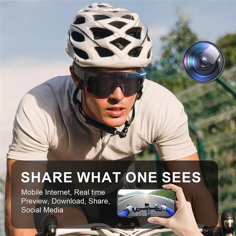 ABHT-HD Video Recording Sunglasses Smart Action