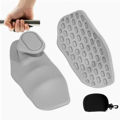 Silicone gym gloves for grip strengthening